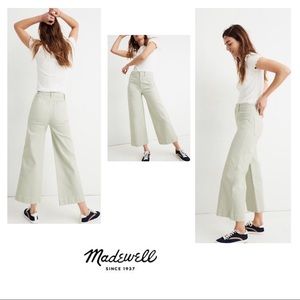 NEW Madewell Emmett Sea Haze Wide Leg…